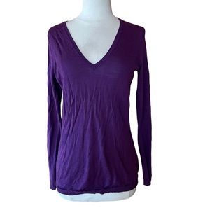 Victor Alfaro V-Neck Fine Merino Wool Sweater